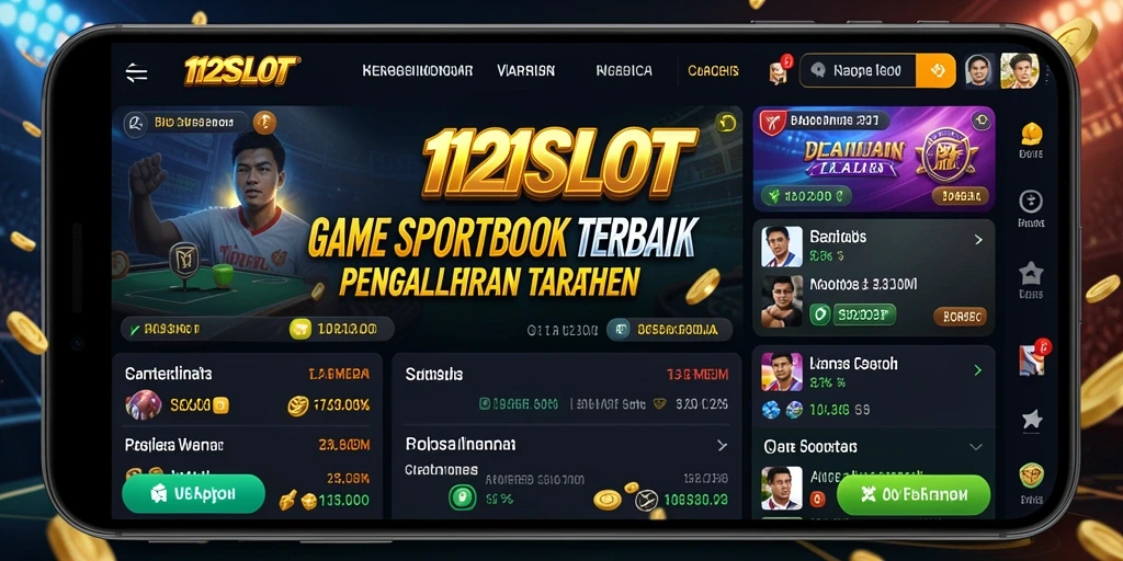 Tampilan gameplay interaktif 1121SLOT saat melakukan taruhan olahraga.