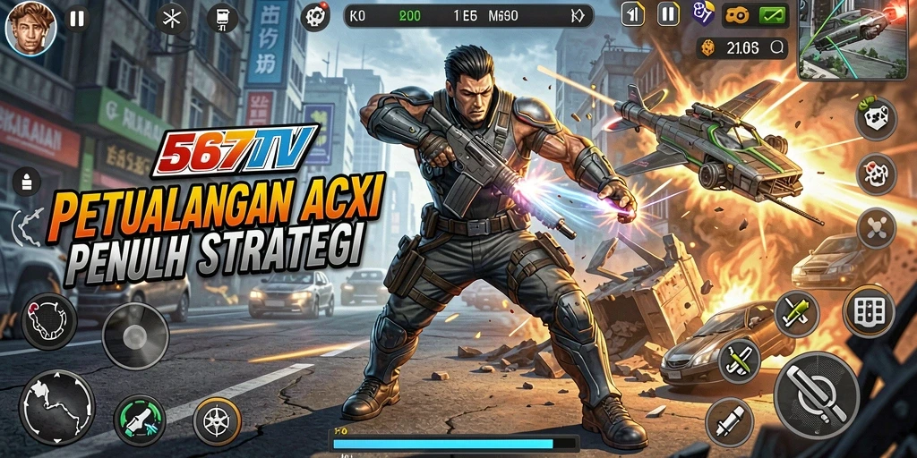 Tangkapan layar dari gameplay seru 567TV yang penuh aksi.