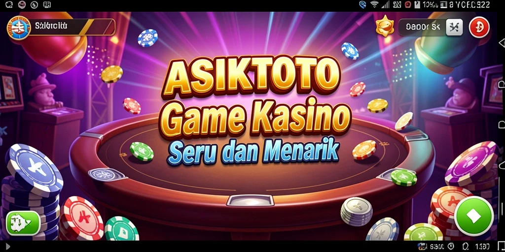 Tampilan gameplay menarik ASIKTOTO dengan berbagai pilihan permainan kasino.