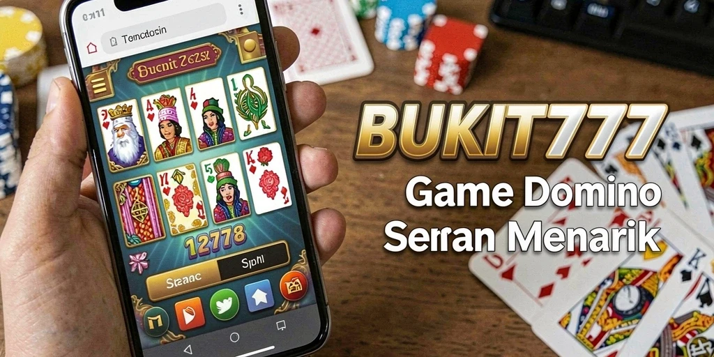 Gameplay seru BUKIT777 dengan domino yang menegangkan.