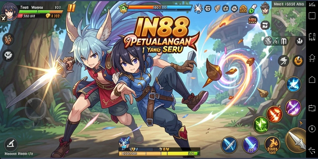 Tampilan gameplay IN88 yang imersif dan penuh aksi.