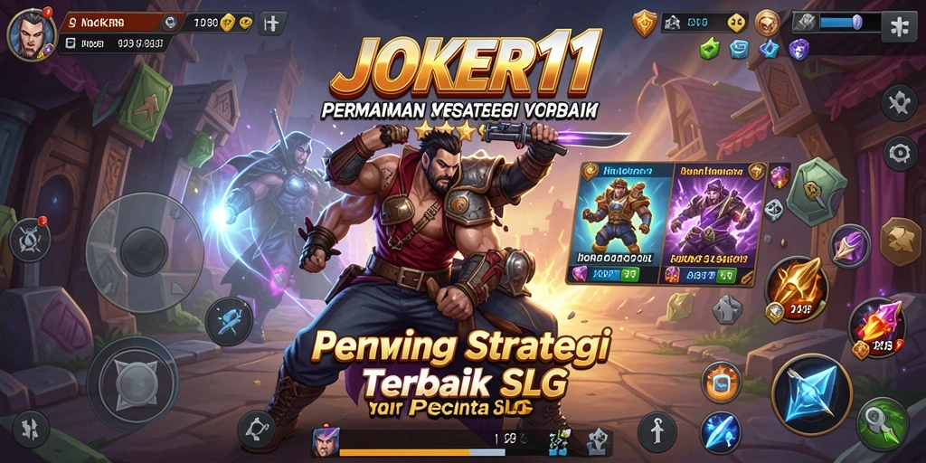 Tampilan gameplay JOKER11 yang dinamis dan menarik.