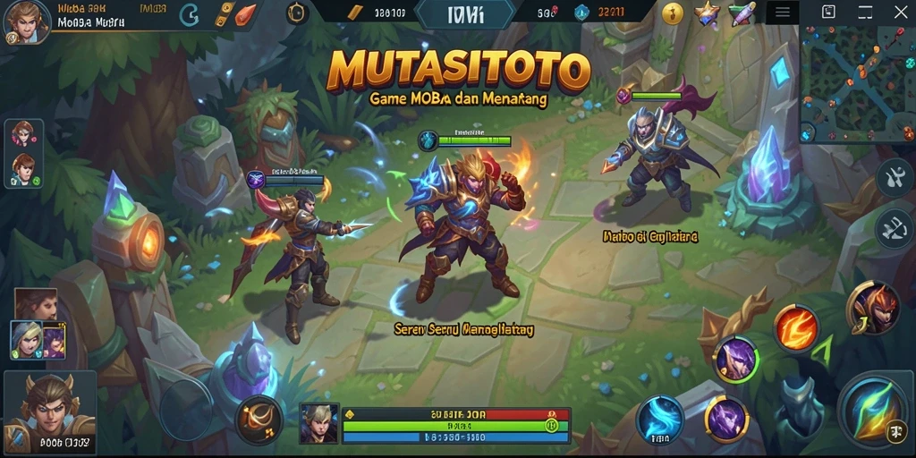 Tampilan gameplay seru dan menantang di MUTASITOTO.