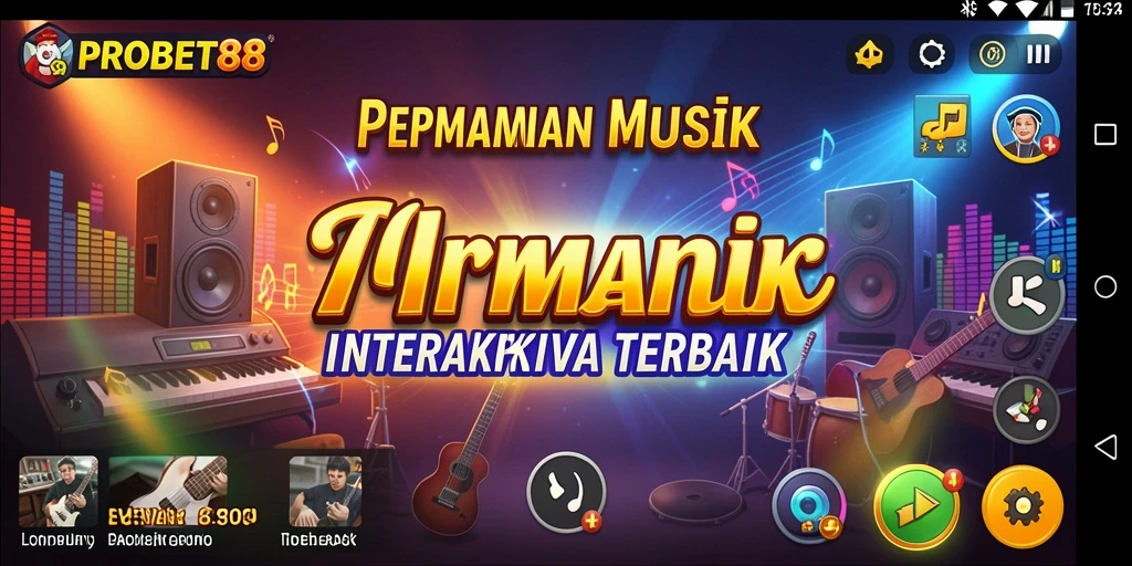 Tampilan permainan PROBET88 yang interaktif dan penuh warna.