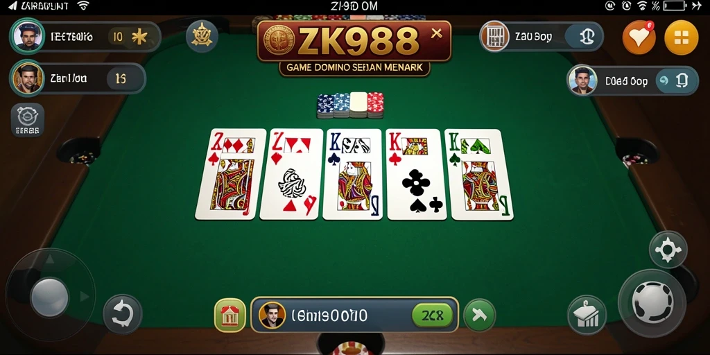 Tampilan gameplay ZK988 dengan grafis yang menawan dan interaksi menarik.